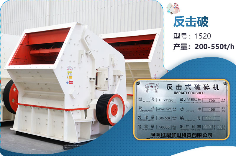 1520反擊破每小時產(chǎn)量多少？有多重？各項參數(shù)介紹