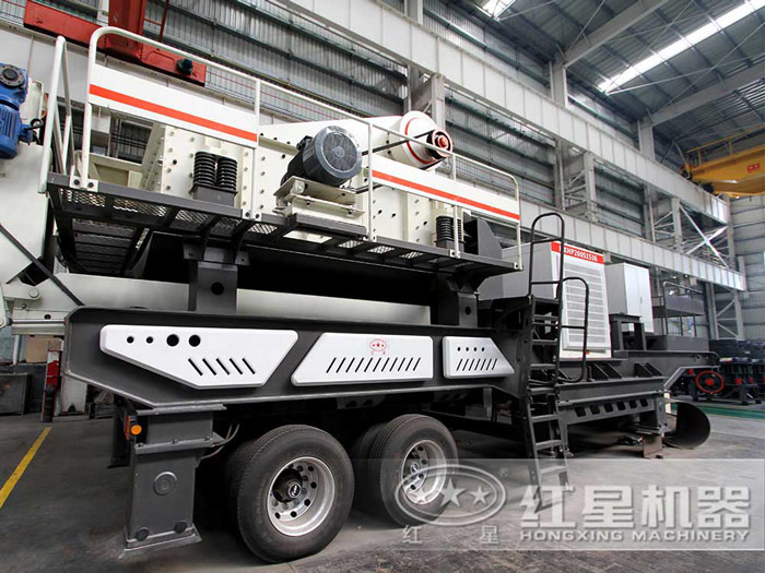 小型車載移動石料破碎機_小投資，大收益