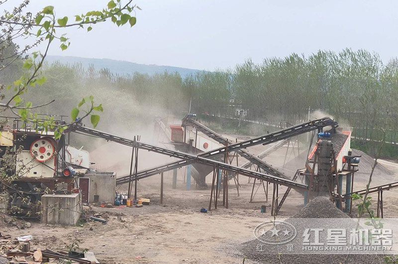 廢洞渣料加工再利用需要用什么設備？這里有整套破碎工藝可看